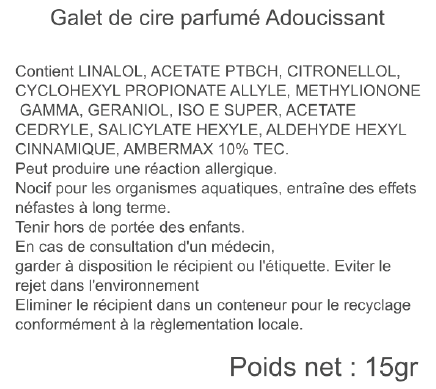 galet adoucissant ugo 15gr