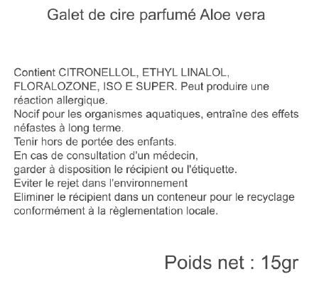 galet aloe vera ugo 15gr