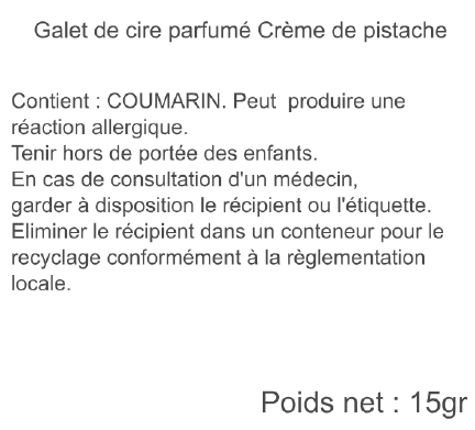 galet crème de pistachesublisuisse 15gr