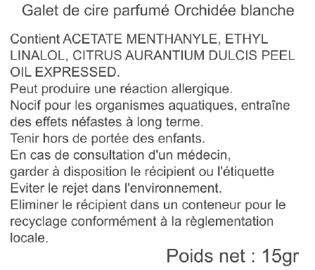 galet orchidée blanche ugo 15gr