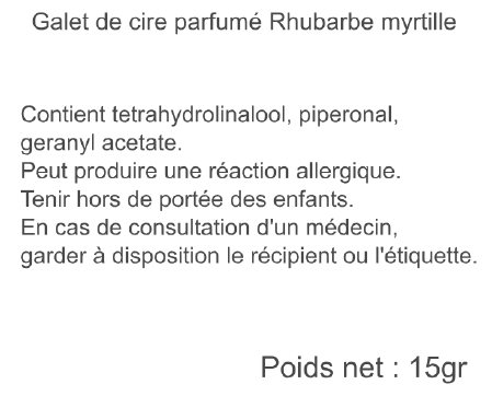 galet rhubarbe myrtille tdb 15gr